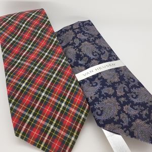 3 for 20 🌻🌞😎 bundle Kneck ties Van heusen and Kenneth Gordon